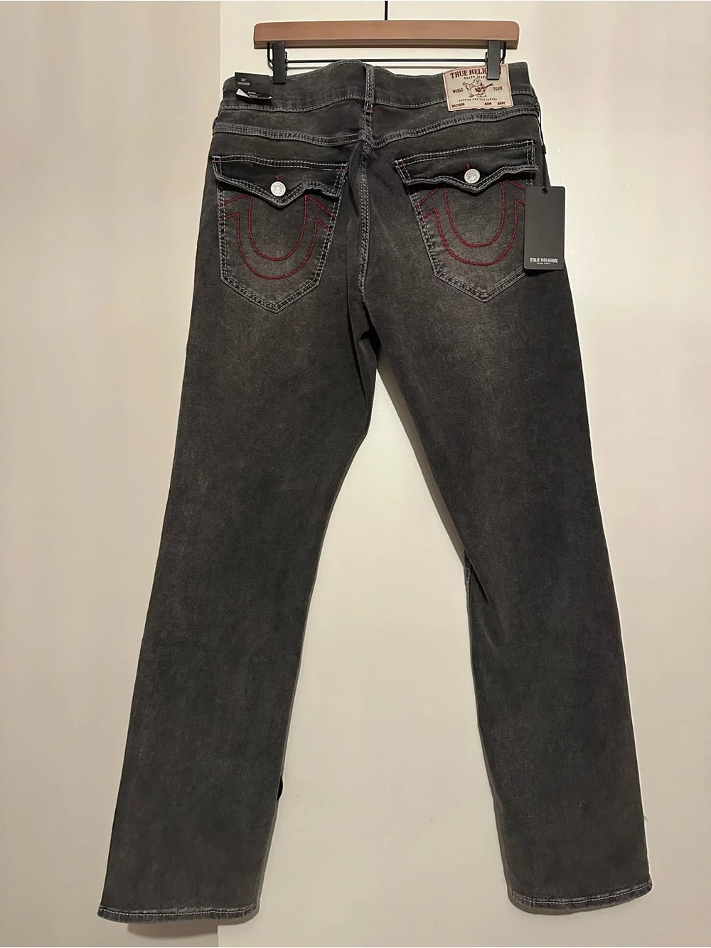 True Religion Ricky big t flap straight Jean
